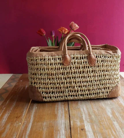 Open Weave Medium Tote