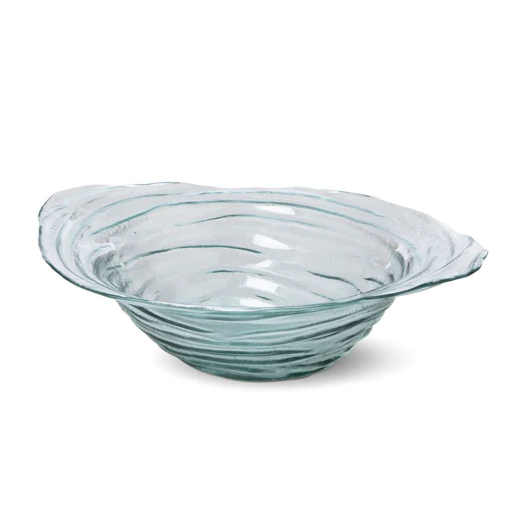 Spun Recycled Glass Bowl