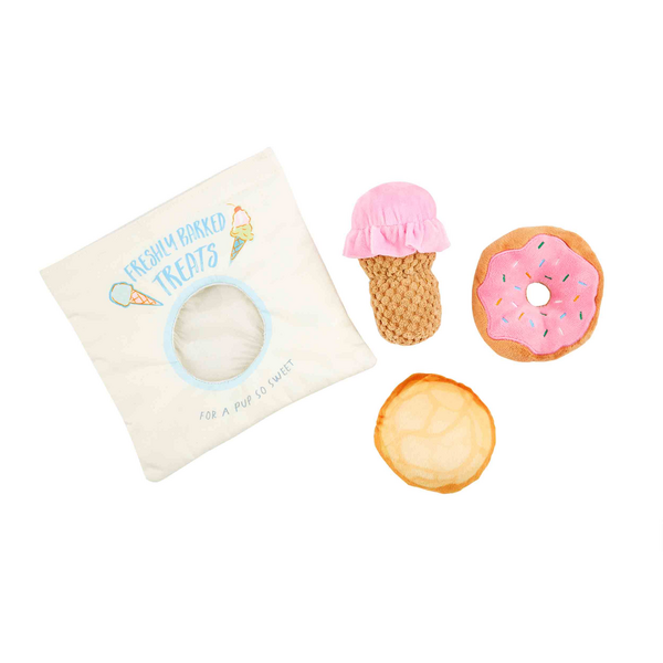 Fresh Baked Treats Dog Toy Set